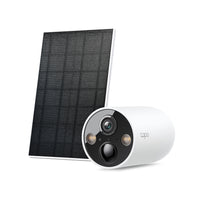 2K 태양광 충전 무선 배터리 실외용 카메라 키트