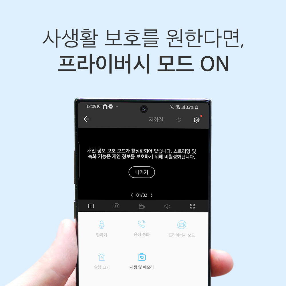 200만화소 실내용 고정형 카메라