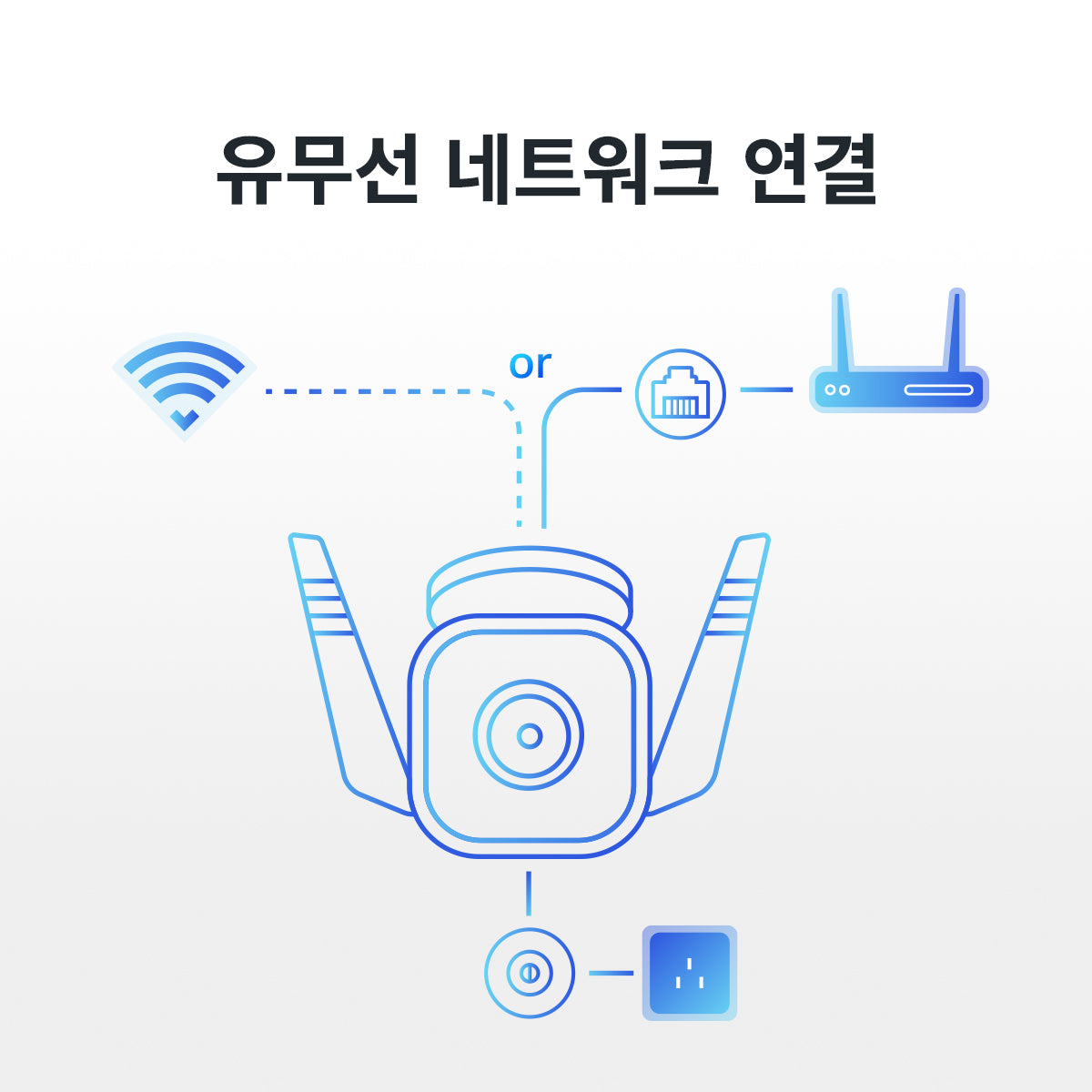 300만화소 실외용 고정형 보안 카메라