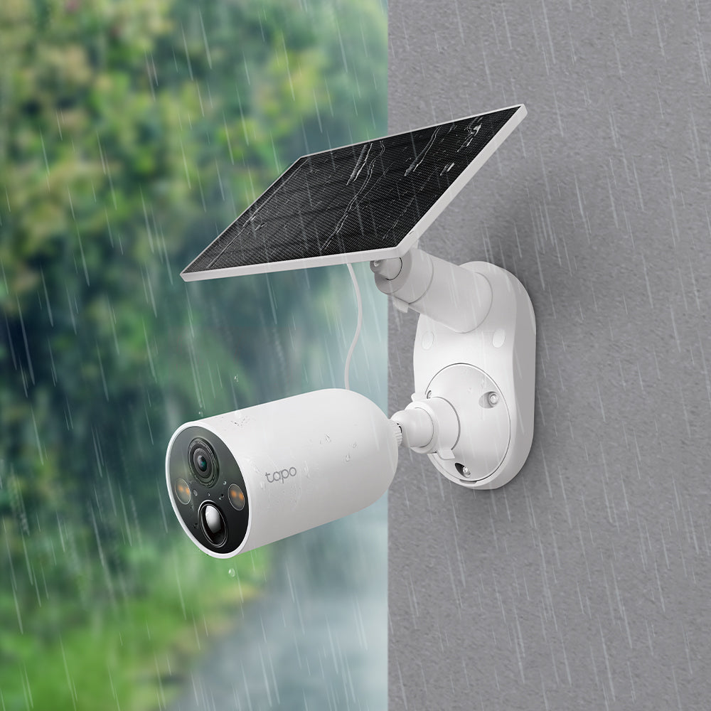 400만화소 배터리 카메라 & 태양광 충전 패널 키트