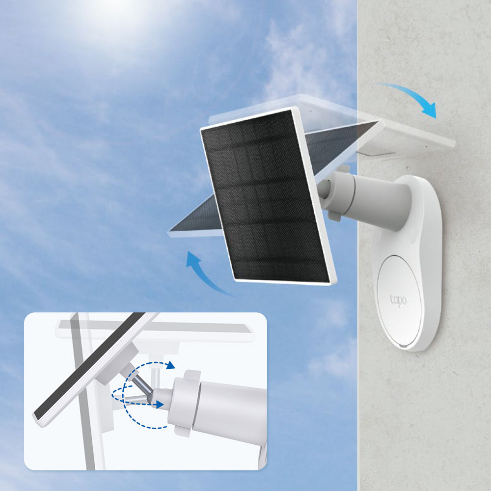 400만화소 배터리 카메라 & 태양광 충전 패널 키트