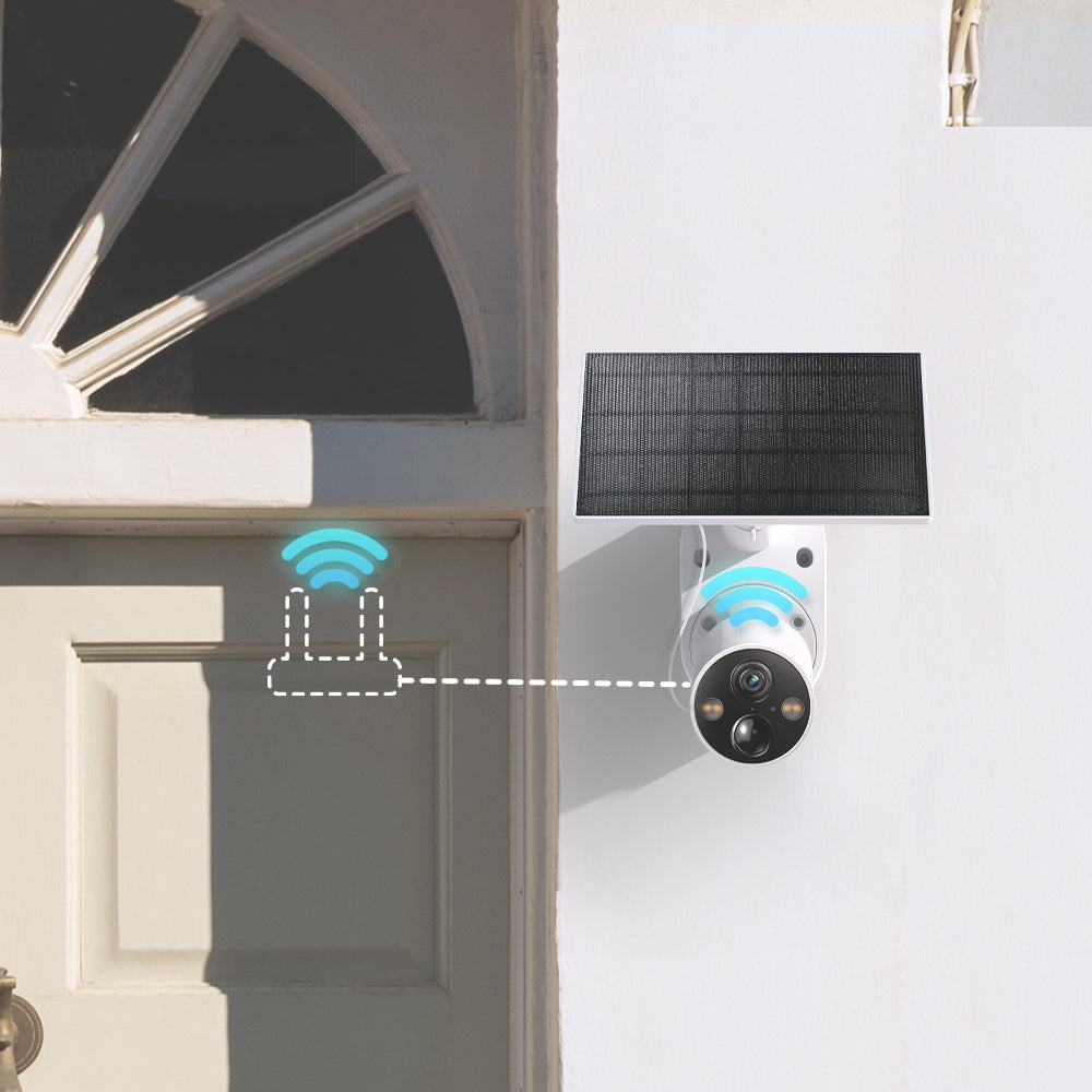 400만화소 배터리 카메라 & 태양광 충전 패널 키트