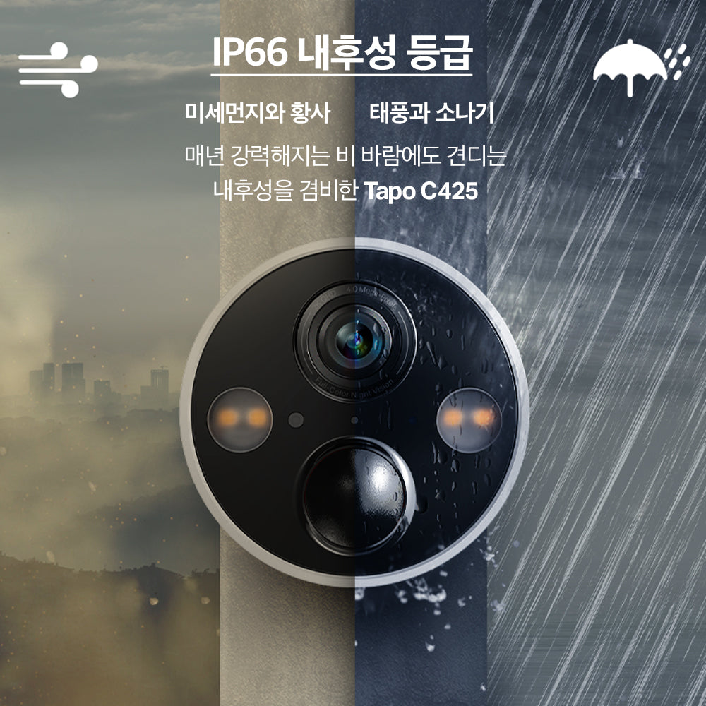 2K 무선 배터리 자석형 카메라