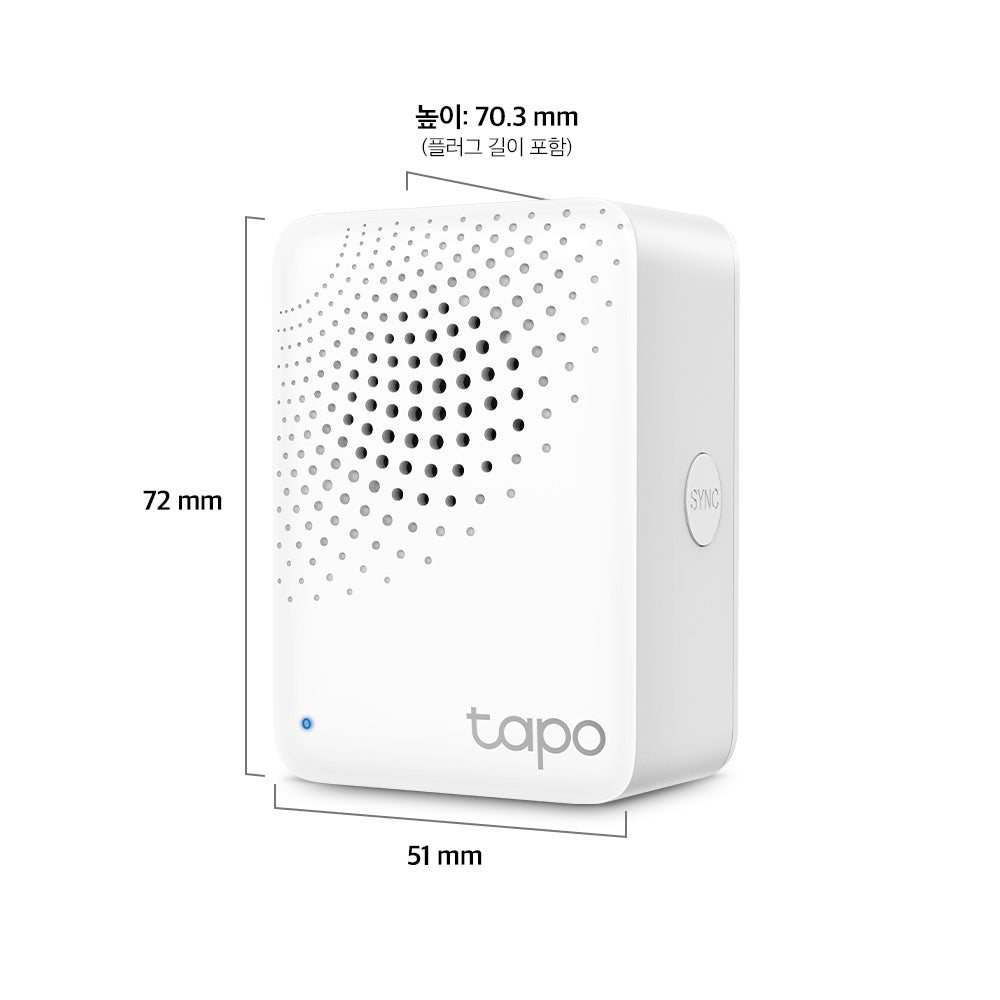 무선 스마트 허브 + 90dB 차임벨