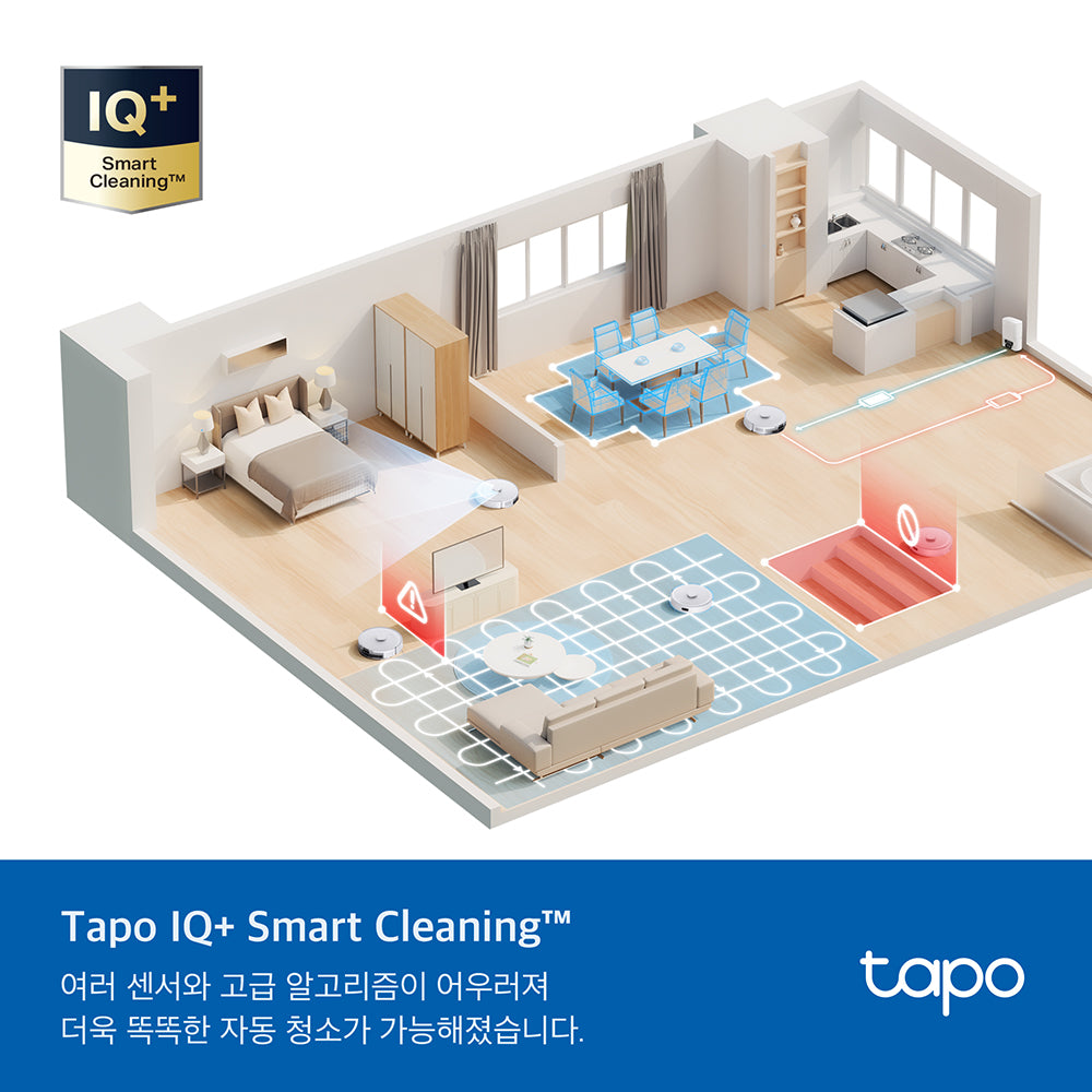 5300Pa 홉입력 로봇 청소기