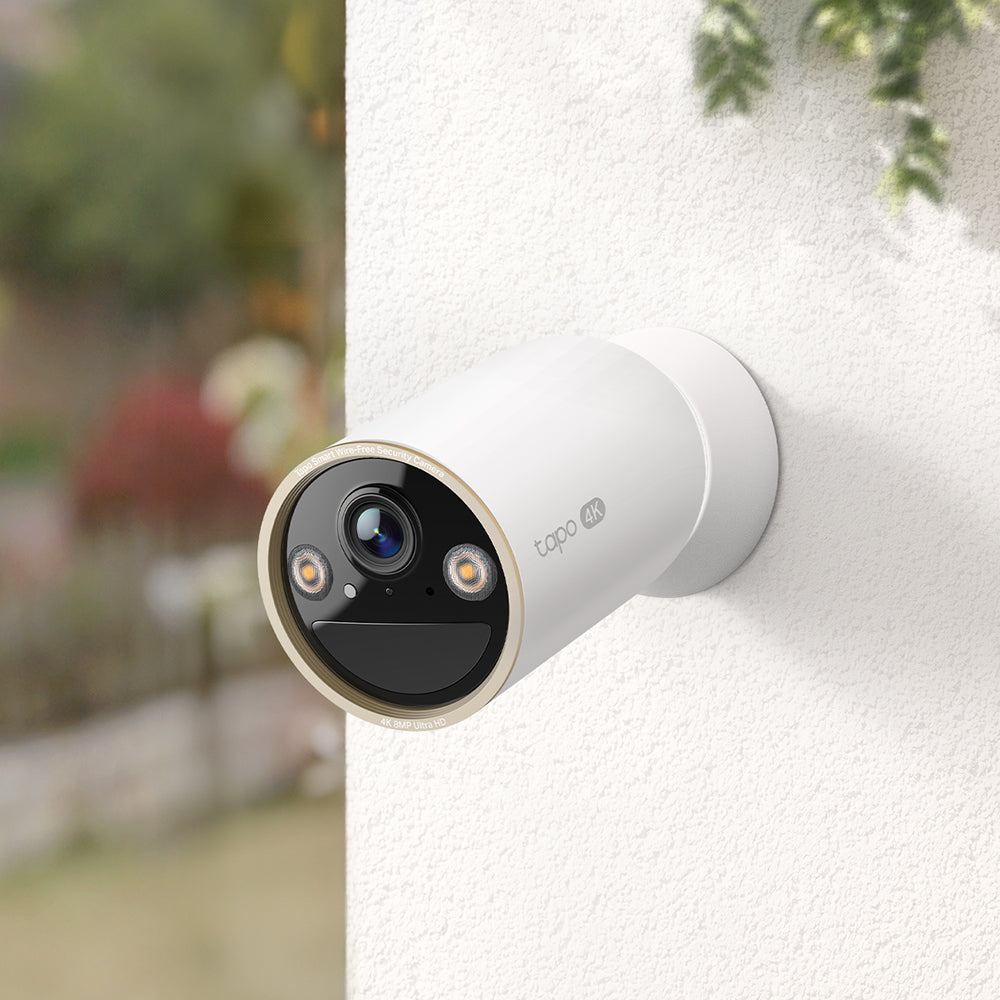 4K 실외용 배터리 보안 카메라