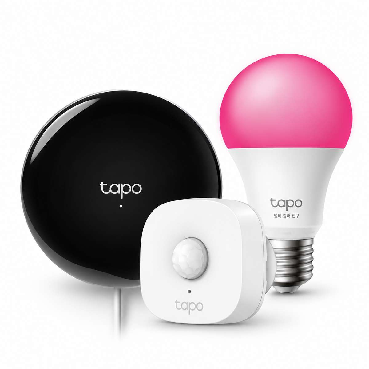 [Tapo H110+T100+L530E] 움직임 감지 조명 자동화 세트