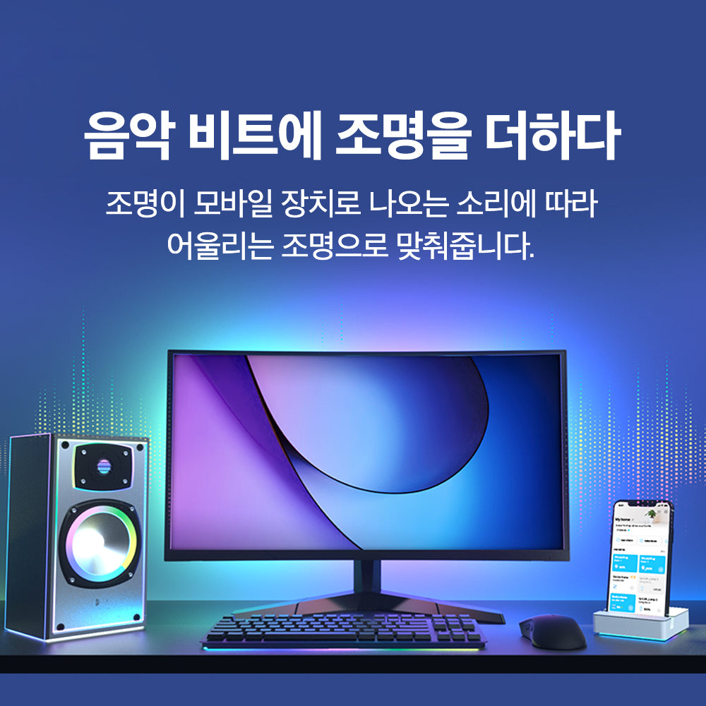 멀티 컬러 스트립