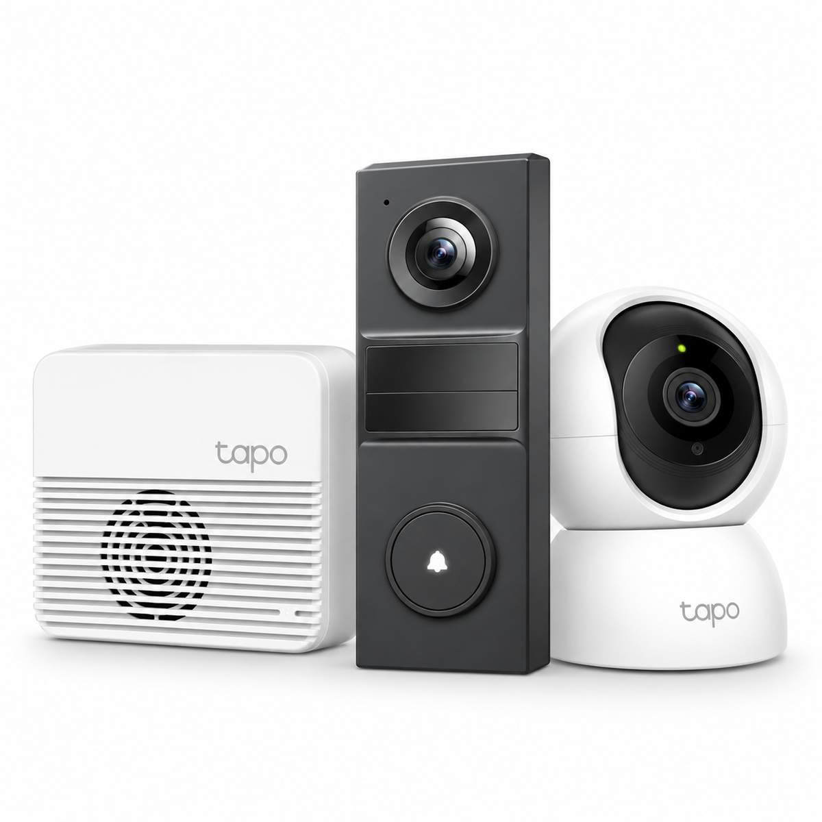 [Tapo H200+D205＋C220] 현관＋실내 통합 보안 세트