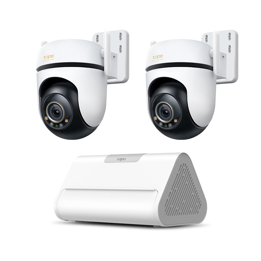CentralHub™ (H500 허브) + 500만화소 풀컬러 실외용 회전 카메라 (Tapo C530WS) SET