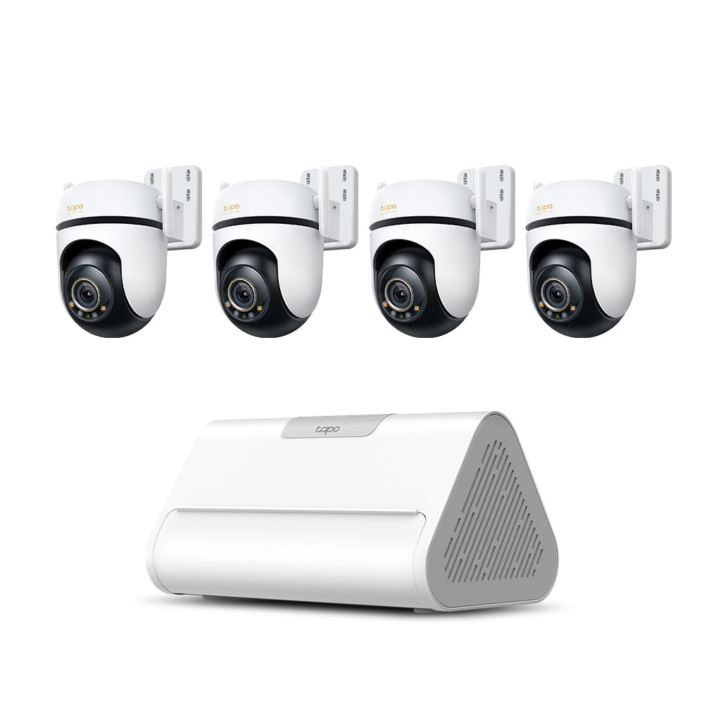 CentralHub™ (H500 허브) + 500만화소 풀컬러 실외용 회전 카메라 (Tapo C530WS) SET