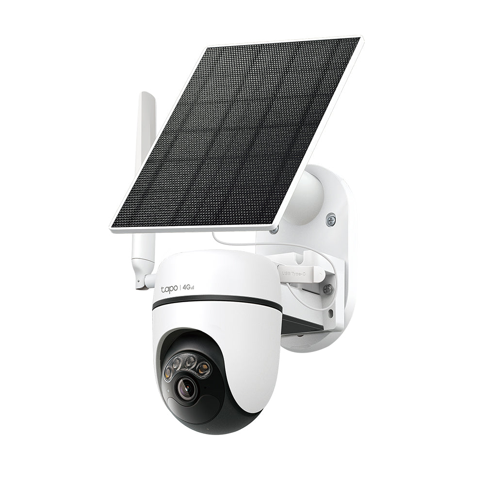 태양광 회전형 4G LTE 보안 카메라 키트