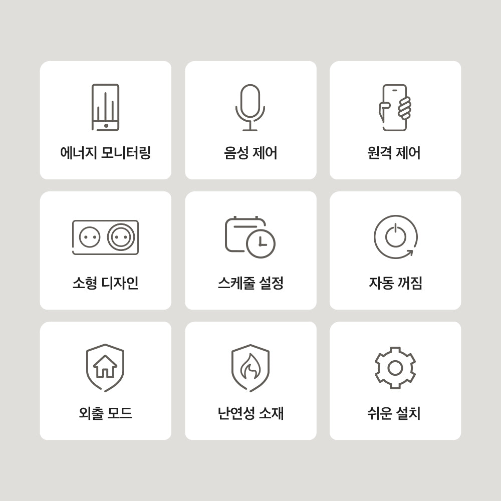 미니 스마트 Wi-Fi 에너지 모니터링 플러그