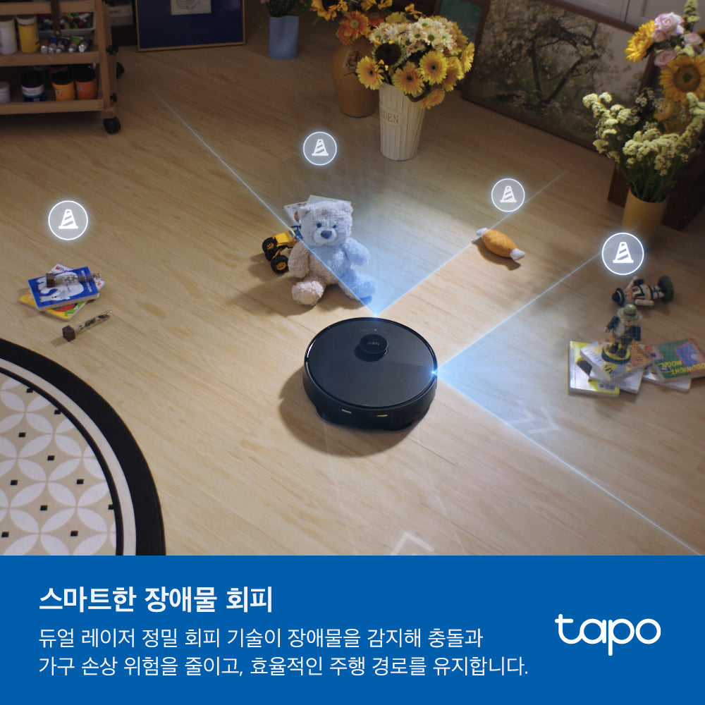 RV50 Pro Omni 물걸레 로봇 청소기 (더욱 강력해진 자동 비움 충전 스테이션 포함)