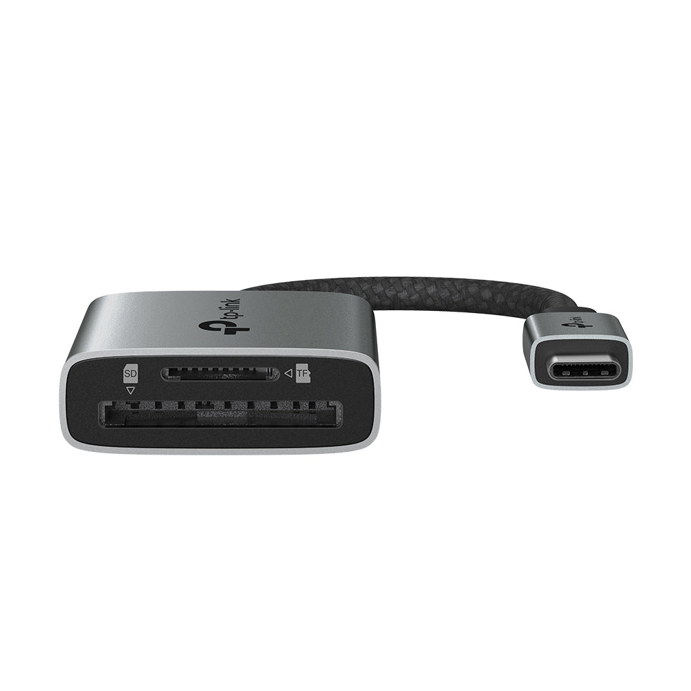 티피링크 UA430C SD 카드 리더기 USB-C 동시 읽기/쓰기