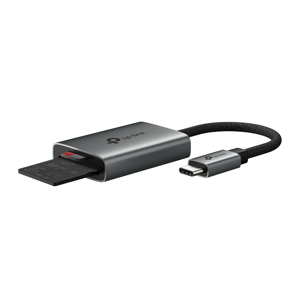 티피링크 UA430C SD 카드 리더기 USB-C 동시 읽기/쓰기
