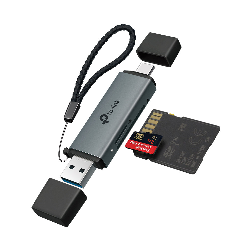 티피링크 UA430D SD 카드 리더기 USB 3.0 USB C/A